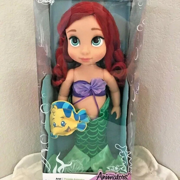 NEW Disney Little Mermaid Animator 16" Doll - Princess Ariel - Picture 1 of 7